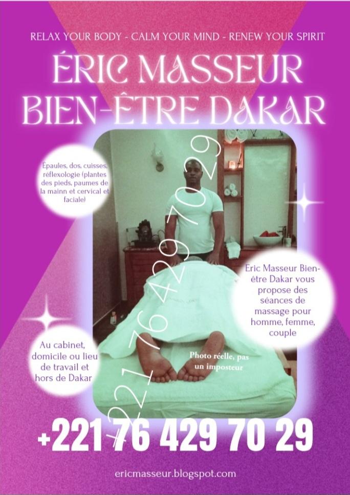 Eric masseur professionnel Dakar